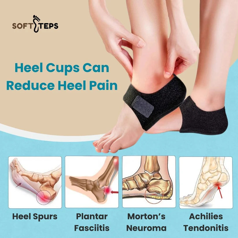 SOFTSTEPS™- HEEL PROTECTORS GEL PADS