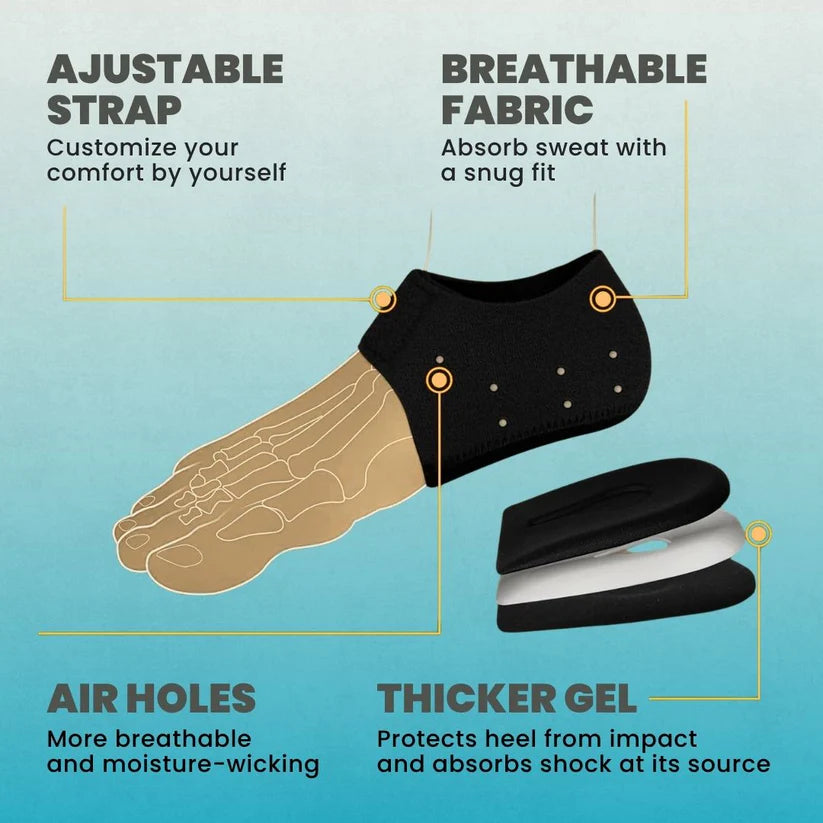 SOFTSTEPS™- HEEL PROTECTORS GEL PADS