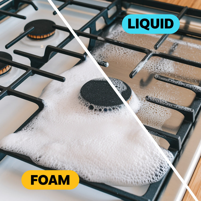 INDIA'S #1 FOAM-BASED COMPLETE KITCHEN CLEANER & DISINFECTANT (BUY 1 GET 1 FREE)(PACK OF 2)