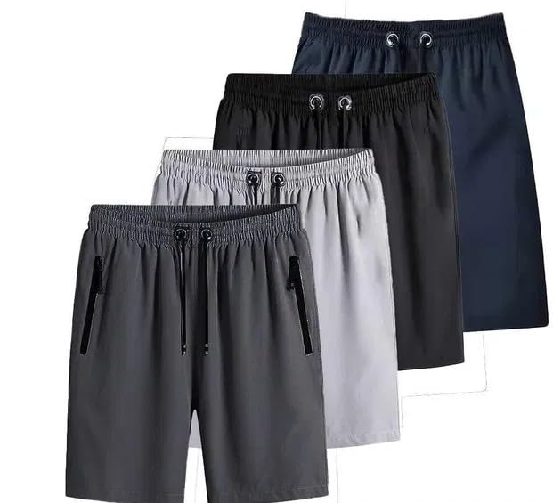 Lycra Shorts Men (Pack of 4) - Size = S